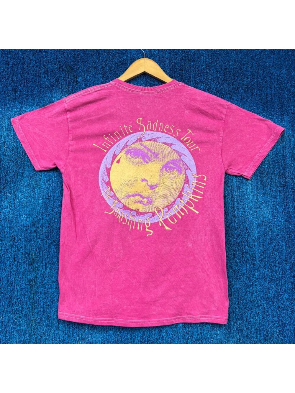 The Smashing Pumpkins Infinite Sadness Rock Pink T-Shirt Size Medium